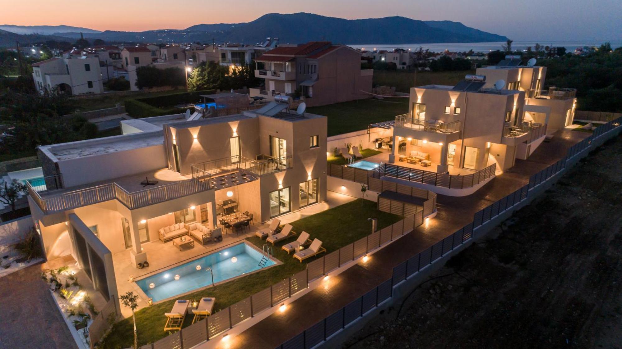 Ks Luxury Villas Heated Pools Georgioúpoli Extérieur photo