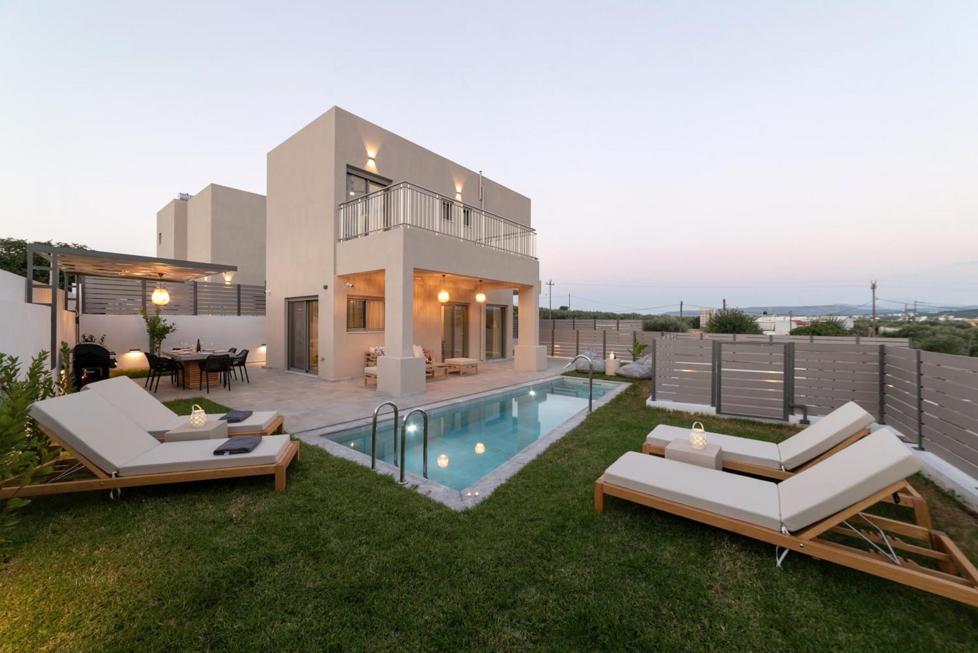 Ks Luxury Villas Heated Pools Georgioúpoli Extérieur photo