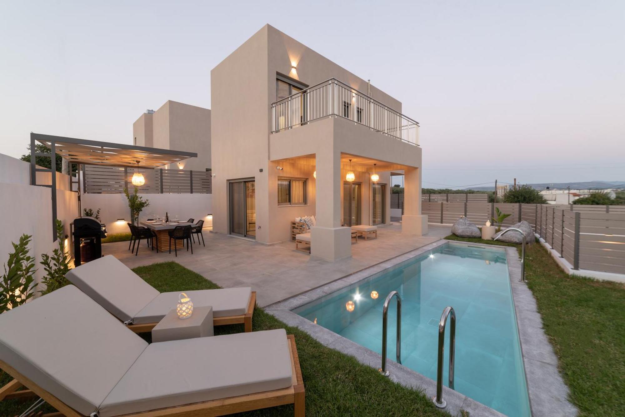 Ks Luxury Villas Heated Pools Georgioúpoli Extérieur photo