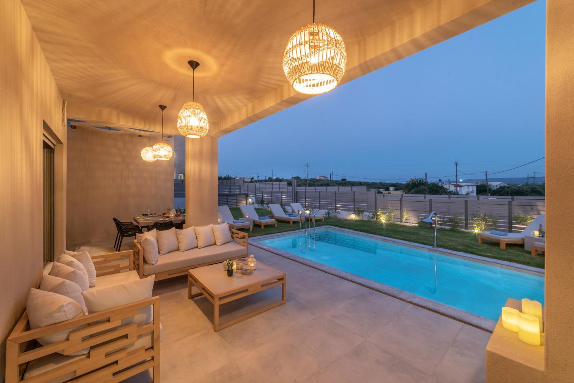 Ks Luxury Villas Heated Pools Georgioúpoli Extérieur photo