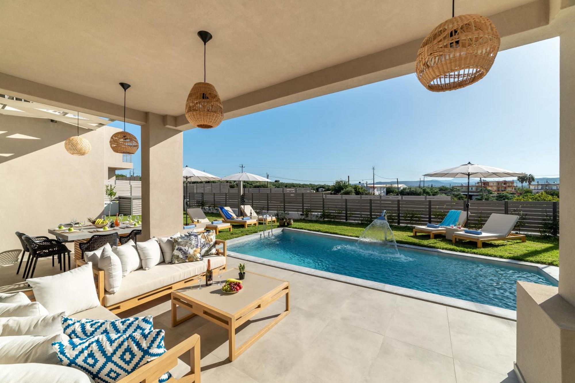 Ks Luxury Villas Heated Pools Georgioúpoli Extérieur photo