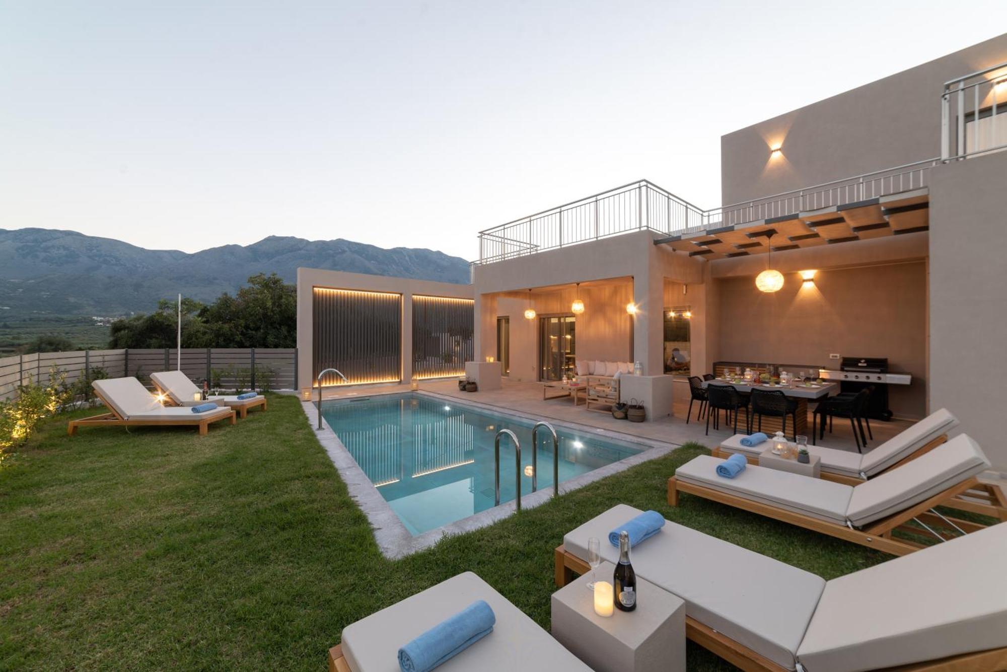 Ks Luxury Villas Heated Pools Georgioúpoli Extérieur photo