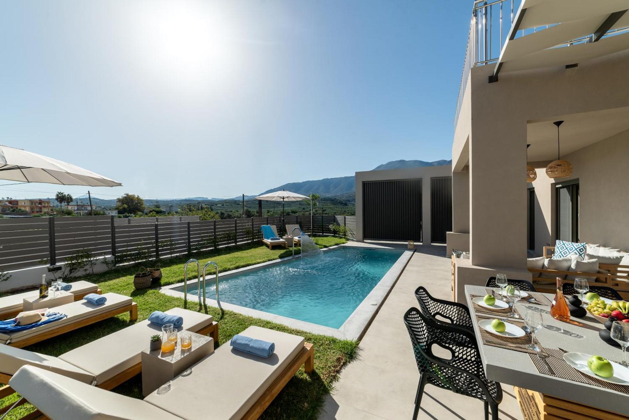 Ks Luxury Villas Heated Pools Georgioúpoli Extérieur photo