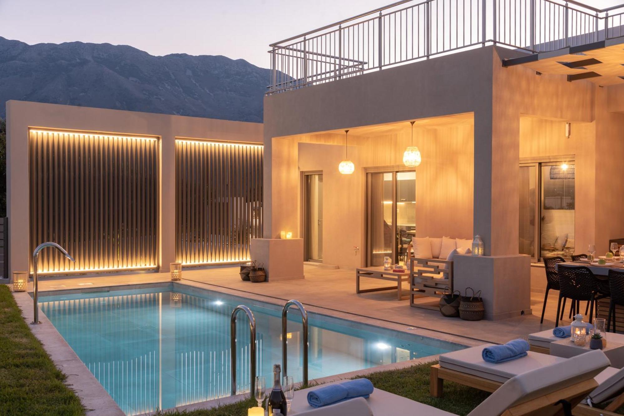 Ks Luxury Villas Heated Pools Georgioúpoli Extérieur photo