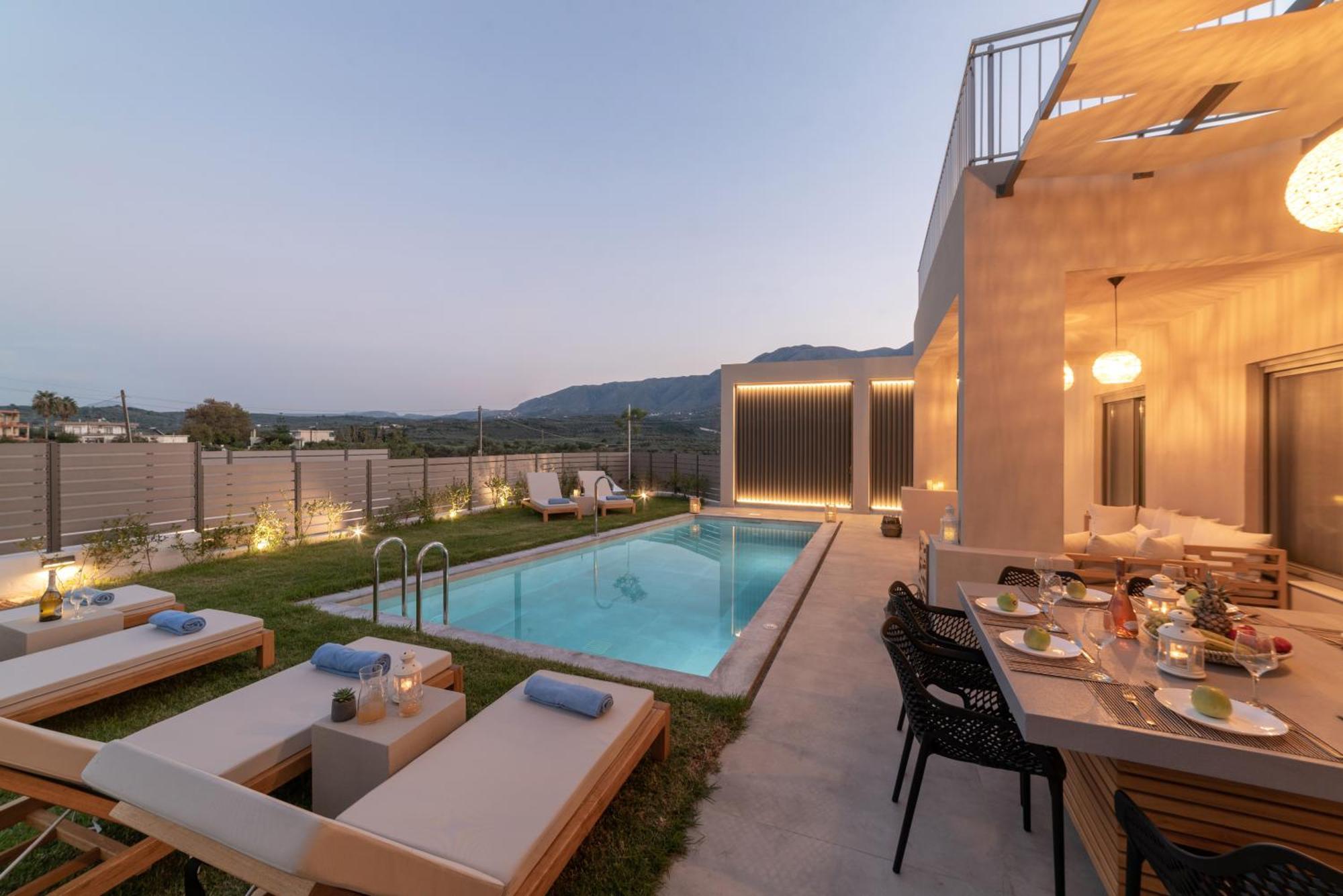 Ks Luxury Villas Heated Pools Georgioúpoli Extérieur photo